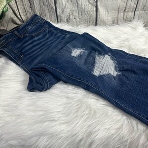 Plus Size Buckle Black Label Flare Jeans !!